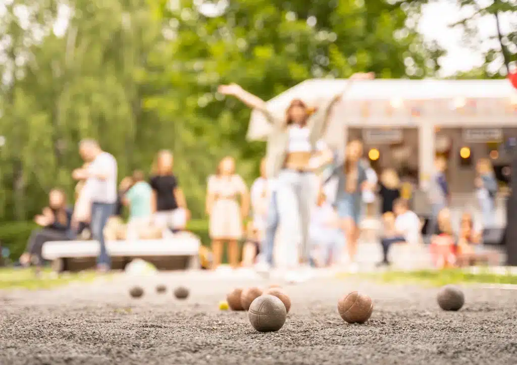 Petanque veld