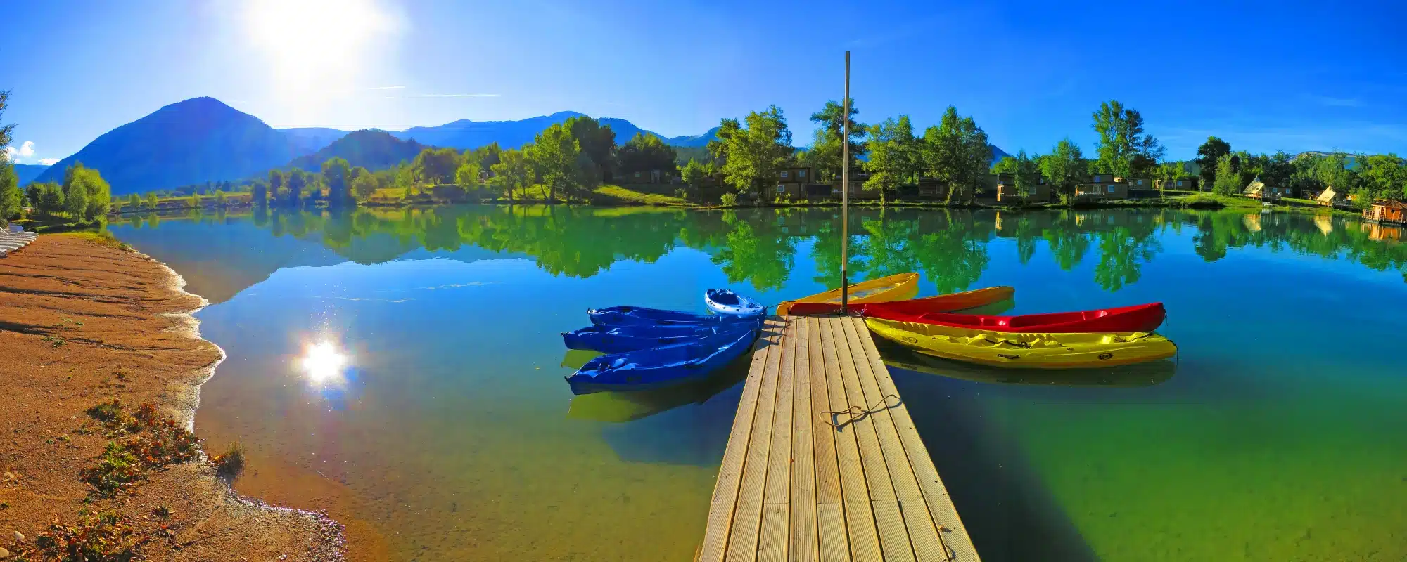 batch Canoe 03 camping vercors drome piscine chauffee lac diois 1